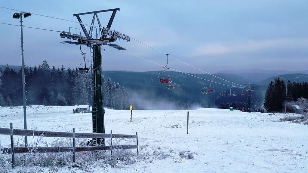 Skilift in Oberhof