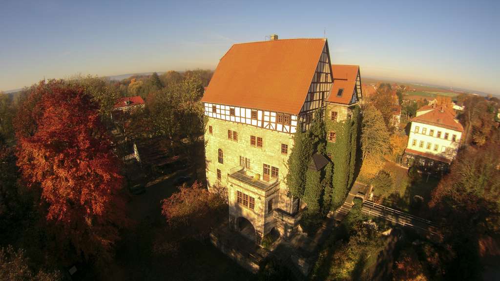 Luftaufnahme Vogelschutzwarte Seebach