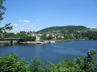 Talsperre Bleiloch (Saale), Foto: TLUBN Talsperre Bleiloch (Saale), Foto: TLUBN