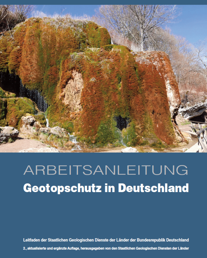 Deckblatt der Arbeitsanleitung Geotopschutz