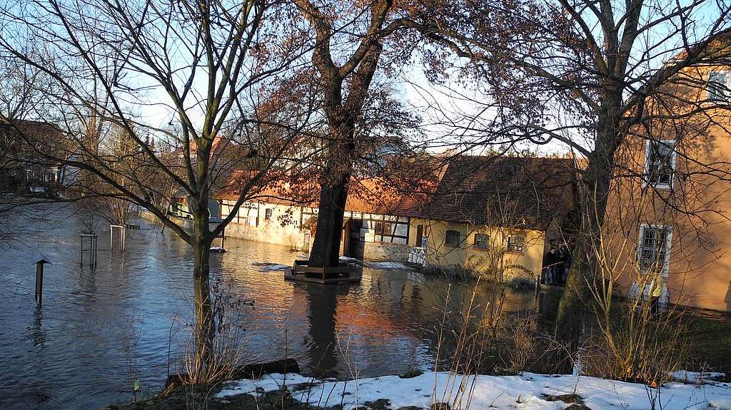 Überschwemmung der Ilm