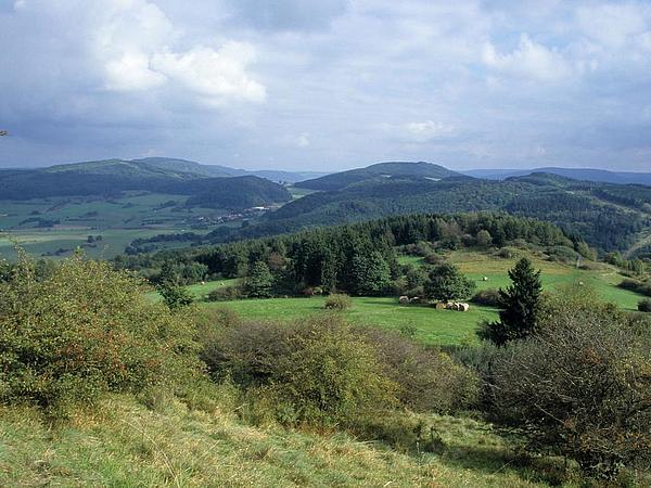Biosphärenreservat Rhön bei Geisa (Aufn. H. Wenzel)