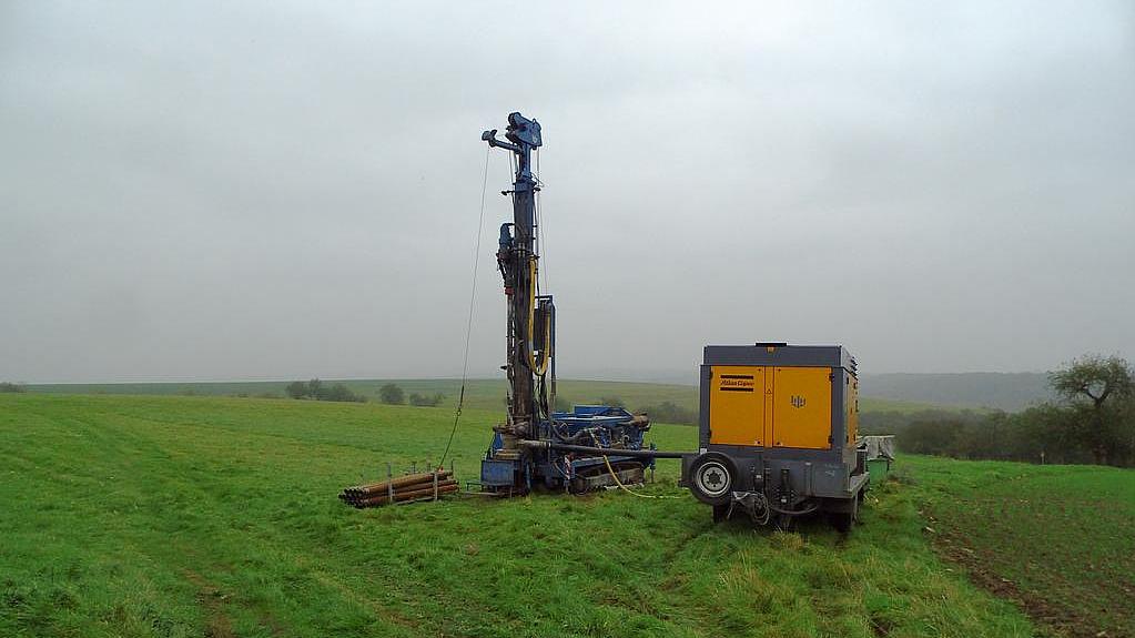 Grundwasserbohrung