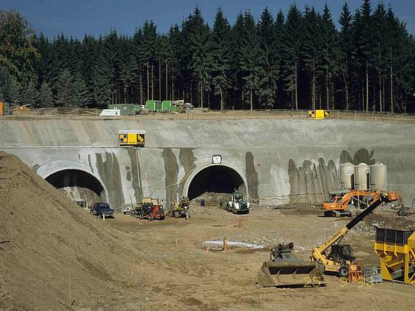 Tunnelbau A71 2013 (Aufn. D. Mahnke)