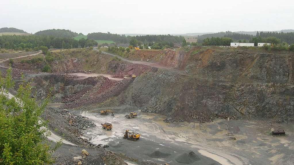 Steinbruch Vogelsberg bei Tegau