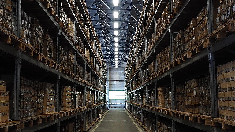 Archivierung von Bohrkerne
