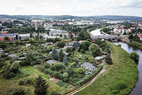 bestehende Gartenanlagen im 2.Bauabschnitt