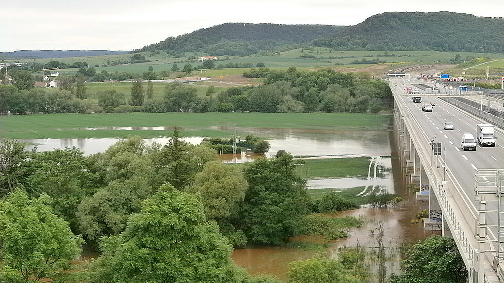 Hochwasser 2013, Jena