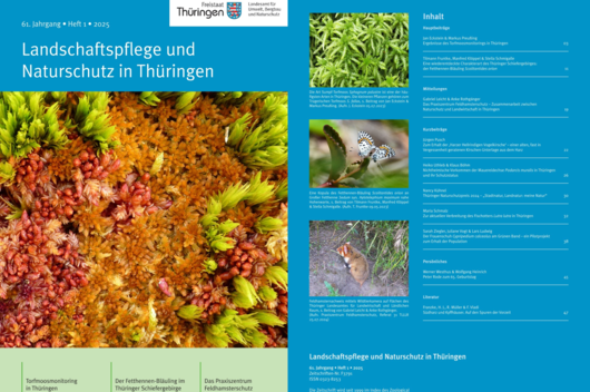 Deckblatt und Inhalt der aktuellen Ausgabe des LNT